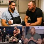 Jon Moxley VISITS Seth Rollins In Hospital After BRUTAL Vision Betrayal On RAW 😱😭 | Emotional Reunion Shocks WWE Universe!