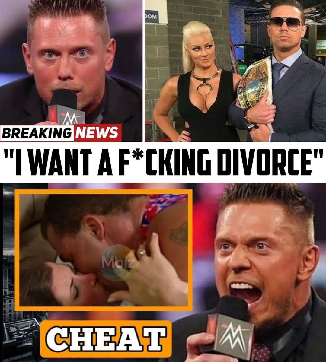 CHEAT! THE MIZ FILES FOR DIVORCE AFTER WIFE CAUGHT IN AFFAIR WITH FORMER WWE SUPERSTAR 😭😱😭