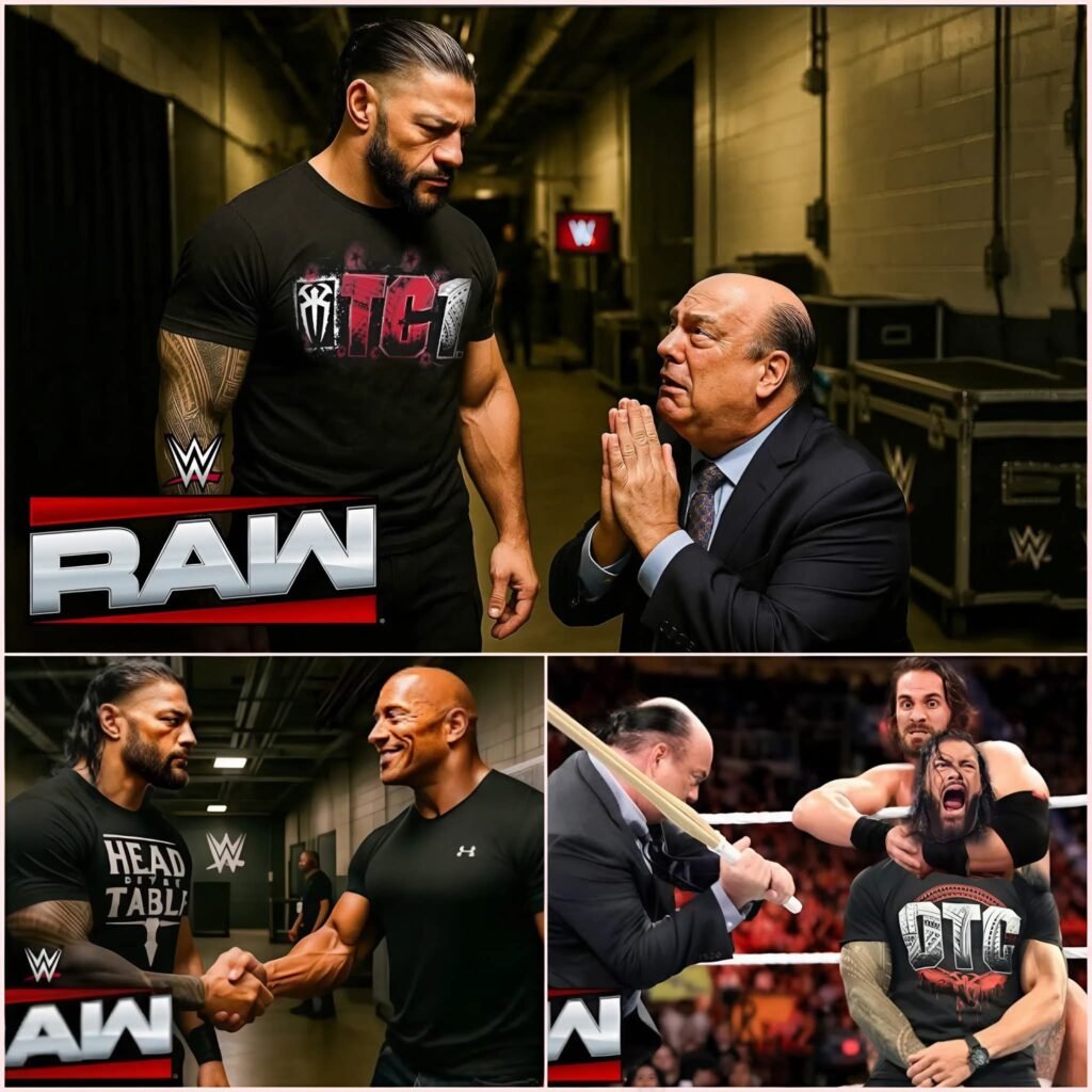 Roman Reigns Blasts Paul Heyman After The Vision Betrayal of Seth Rollins on WWE Raw