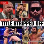 Seth Rollins Shockingly Stripped of Title as Triple H Pulls the Trigger