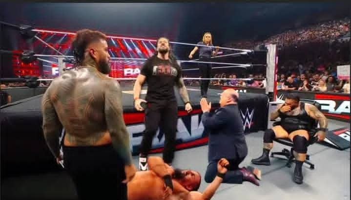 Roman Reigns & Jey Uso Completely Destroy “The Vision” — The Tribal Reckoning of WWE