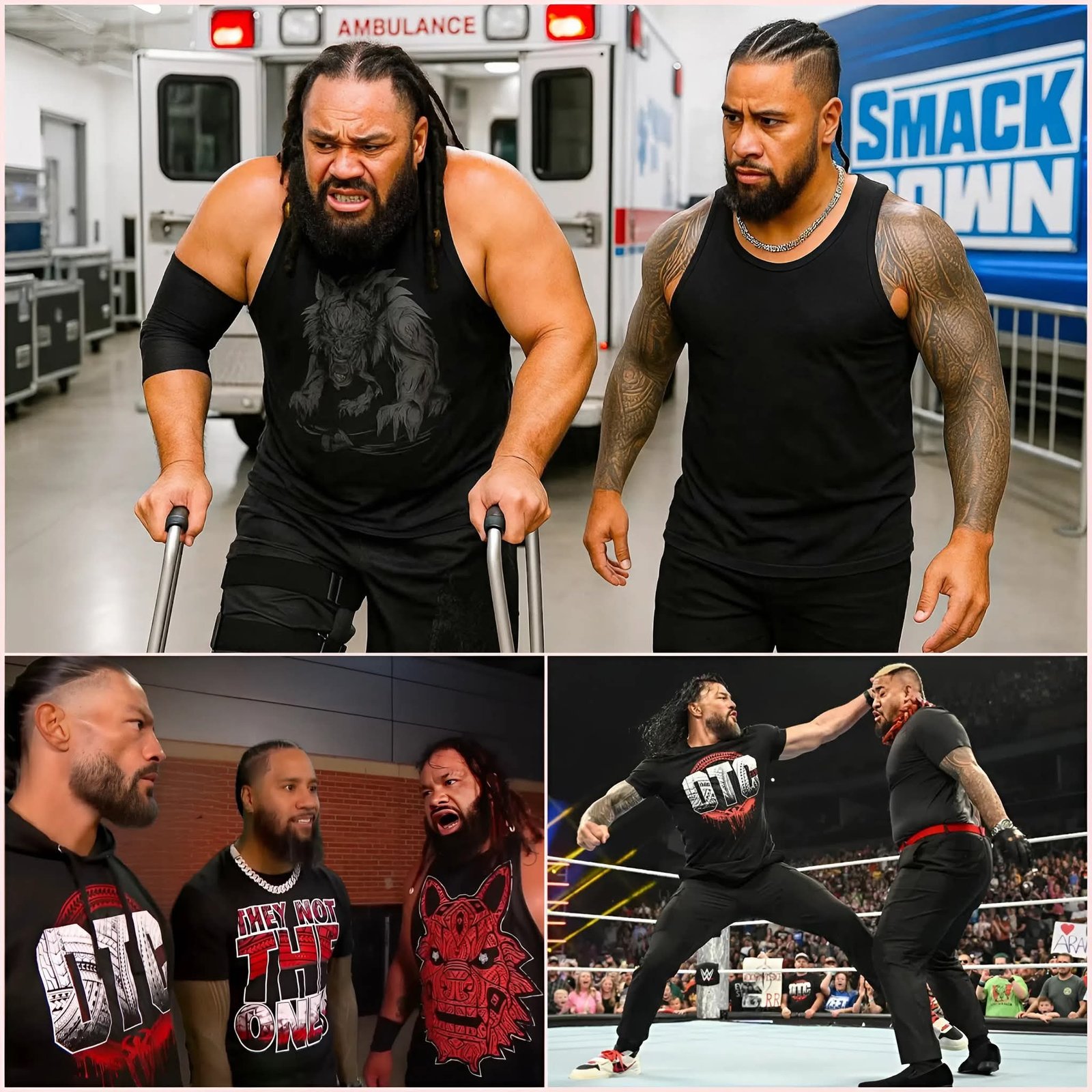 Return of the Beast: Jacob Fatu Storms Back with Jimmy Uso after Brutal Backstage Ambush on WWE SmackDown