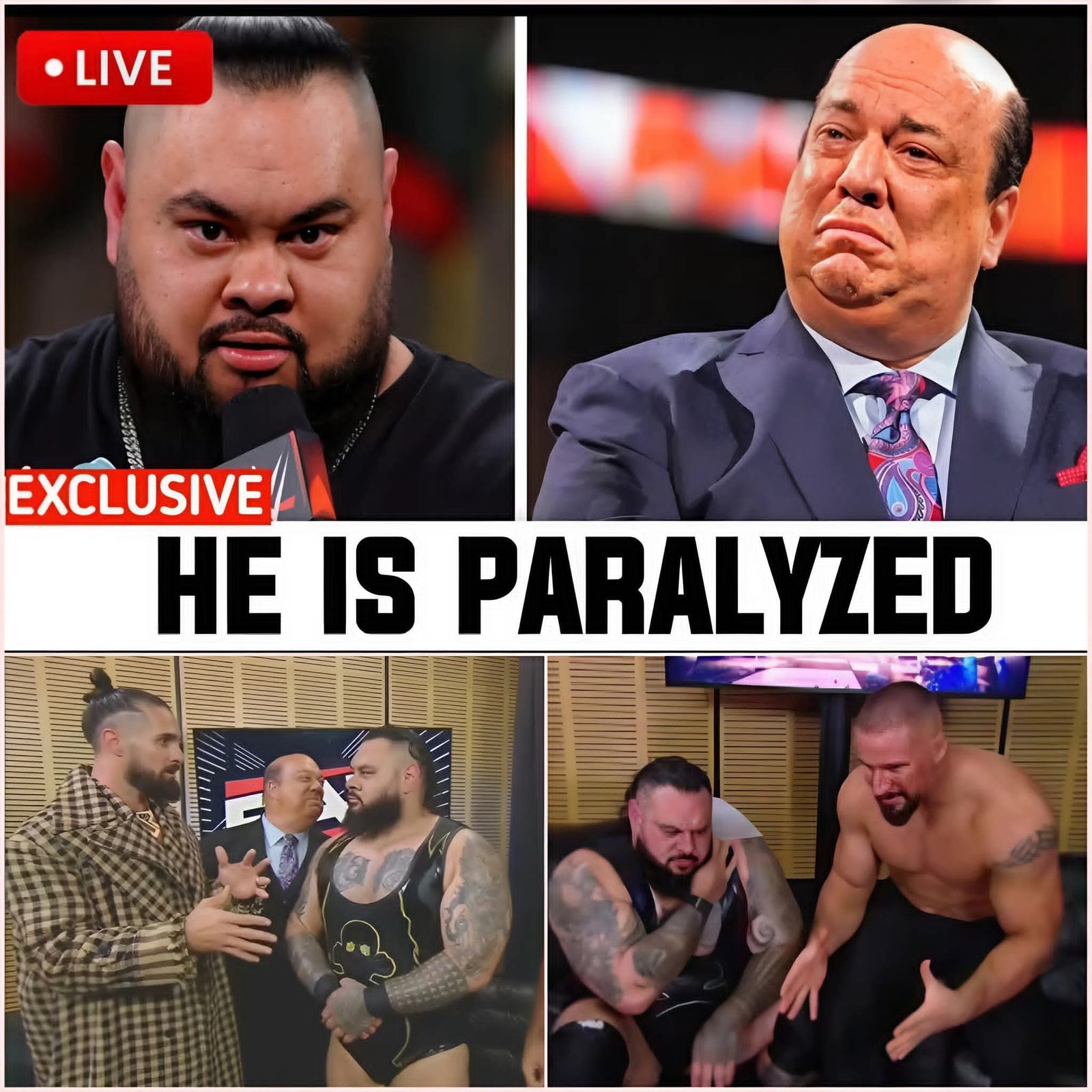 BRON BREAKKER AND BRONSON REED BRUTALLY BEAT DOWN PAUL HEYMAN ON WWE SMACKDOWN! 😱🔥