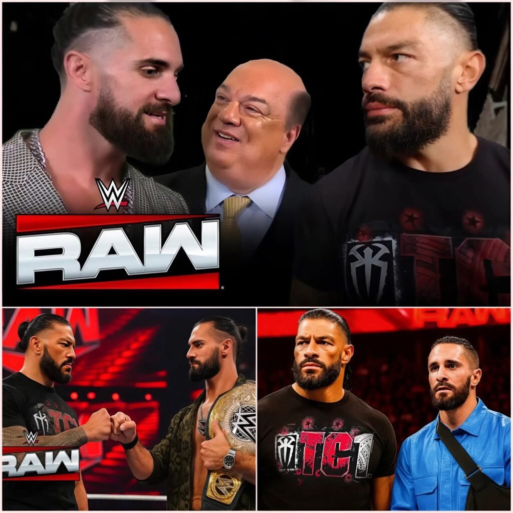 Seth Rollins Reunites with Roman Reigns — The Return of The Shield on WWE Raw