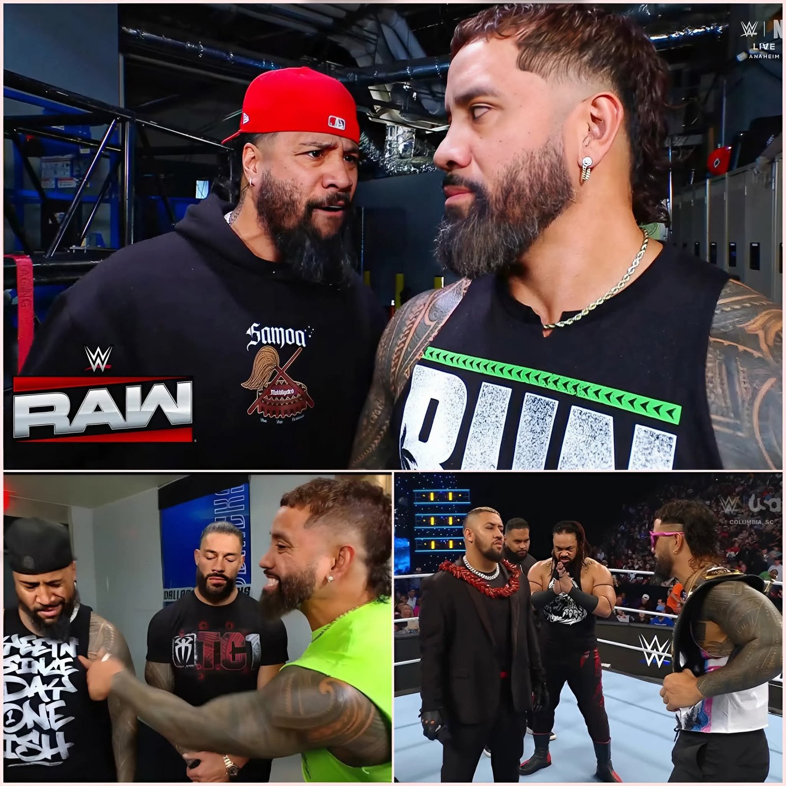 JIMMY USO Confronts JEY USO After RAW — “You Only Care About Yourself!” 😱🔥