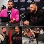 Seth Rollins & Roman Reigns Spotted Together at WWE 2025 Press Conference 😱😭