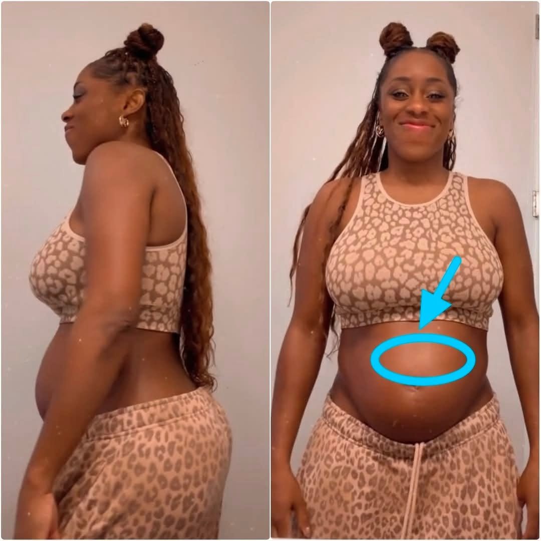 Naomi shows off her baby bump — A new chapter begins!