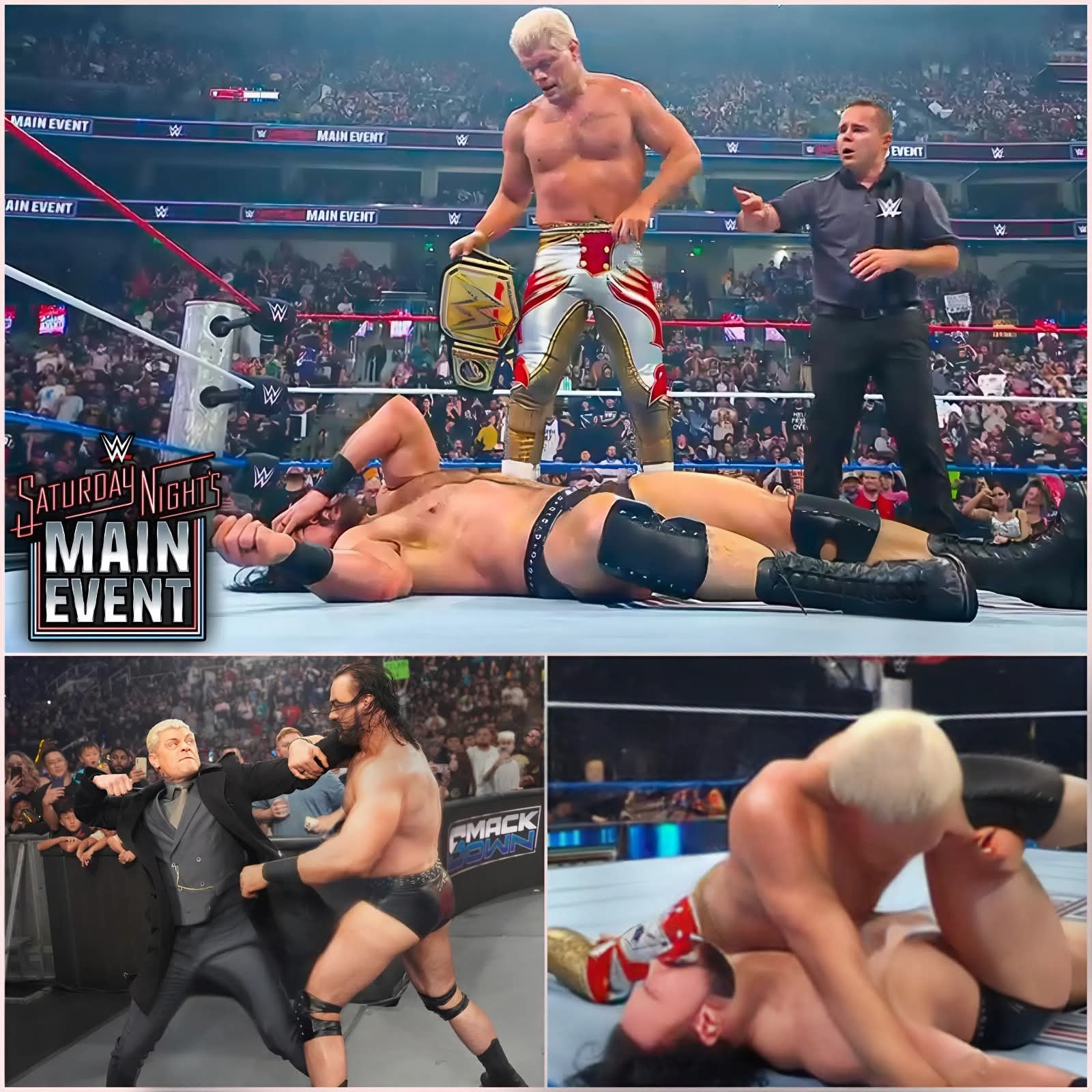 Cody Rhodes RETAINS After DEFEATING Drew McIntyre at WWE Saturday Night’s Main Event! 😱🔥
