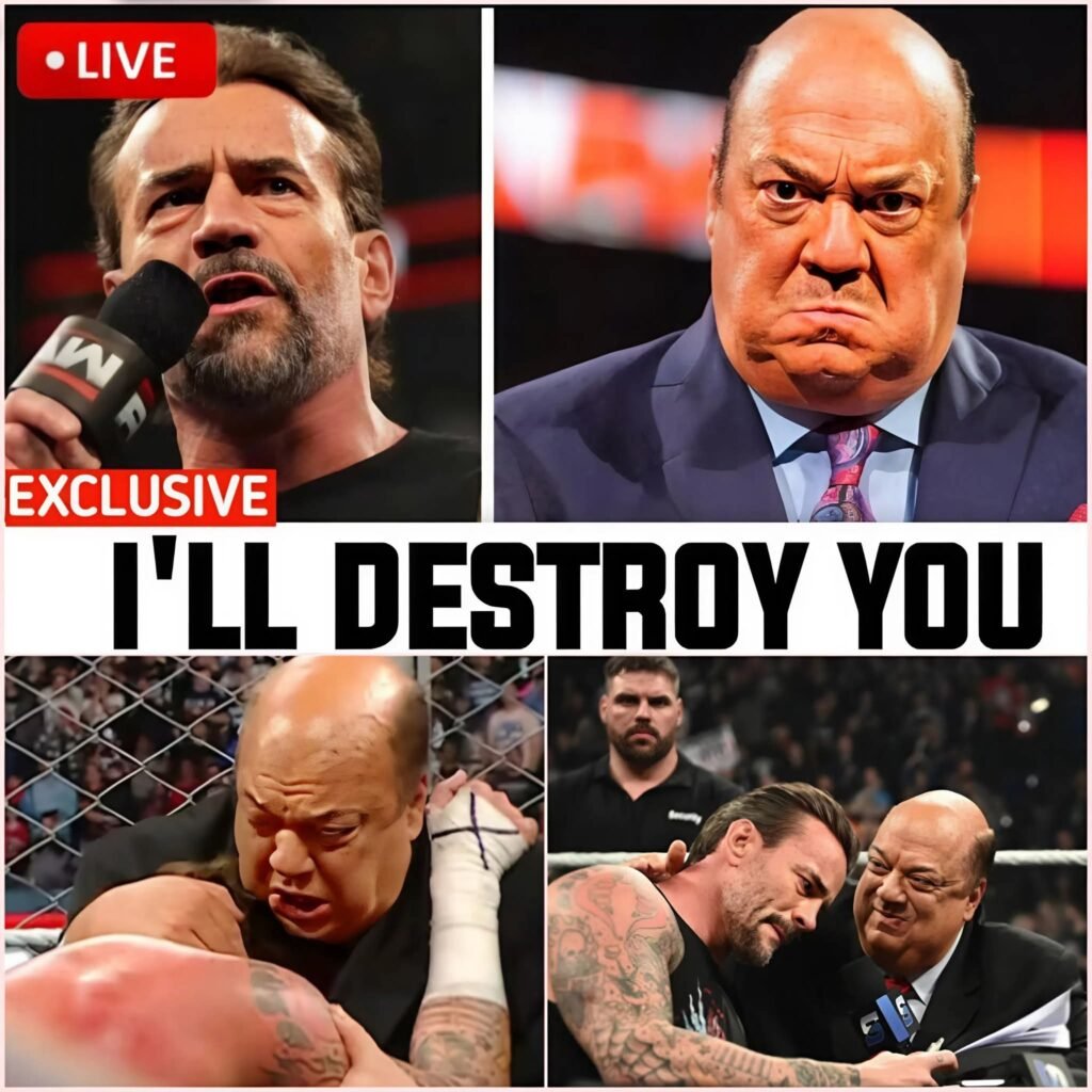 CM Punk Sends a Chilling Message to Paul Heyman After His World Title Win