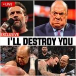 CM Punk Sends a Chilling Message to Paul Heyman After His World Title Win