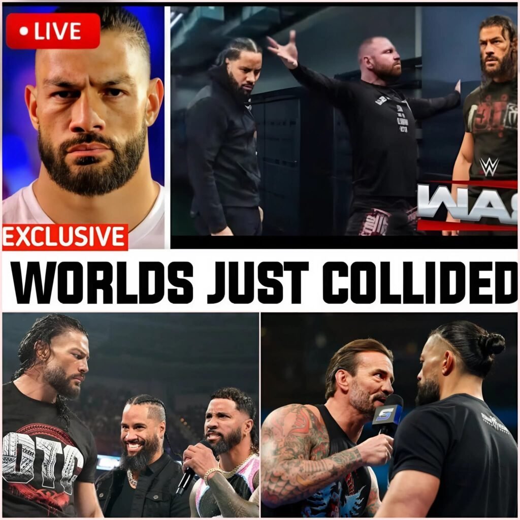 ROMAN REIGNS, JON MOXLEY & JIMMY USO FORM UNTHINKABLE ALLIANCE TO TAKE DOWN HEYMAN’S FACTION! 😭🔥