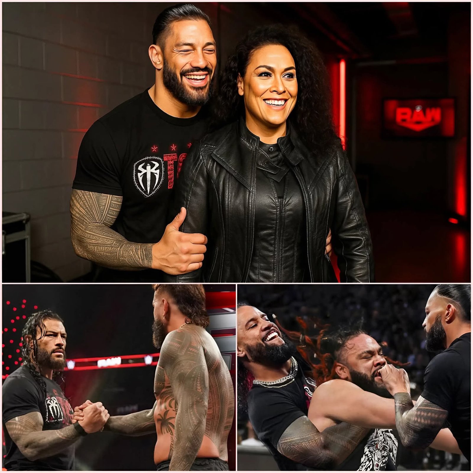 Roman Reigns Returns With Tamina to Confront The Vision on WWE RAW: The Tribal Chief Is Back and More Dangerous Than Ever!