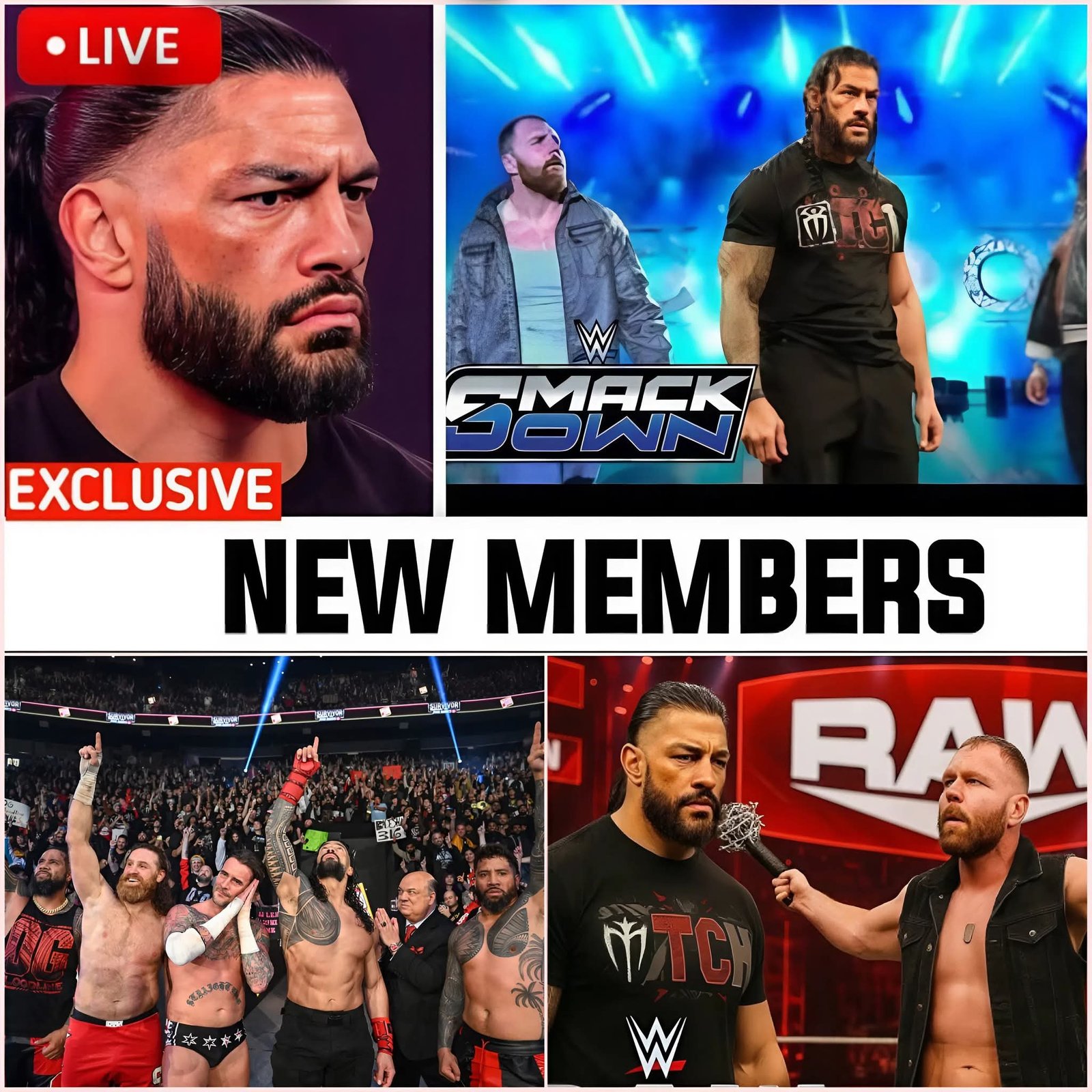 🚨 BREAKING: Roman Reigns Unveils His Game-Changing Team for Survivor Series : WarGames 😱😭