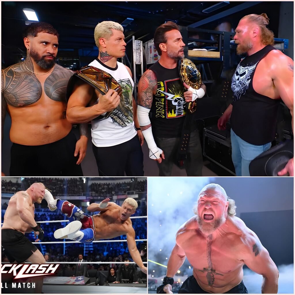 Brock Lesnar Issues a Dire Warning to CM Punk, Cody Rhodes & Jey Uso Ahead of Survivor Series: WarGames 2025