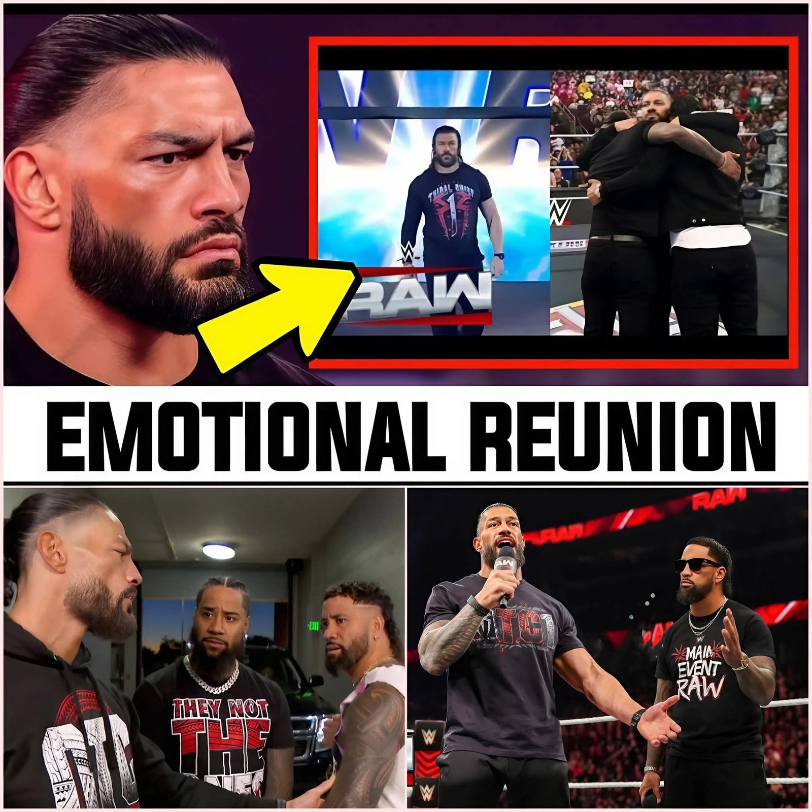 EMOTIONAL REUNION! ROMAN REIGNS CALLS OUT THE USOS AHEAD OF SURVIVOR SERIES 😱😭🔥