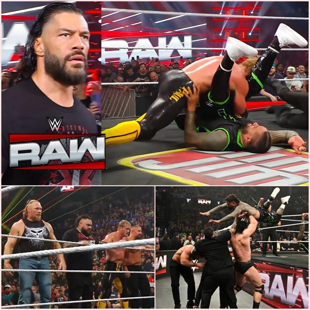 Logan Paul & Drew McIntyre Score Shocking Win Over The Usos in WarGames Advantage Match on Raw