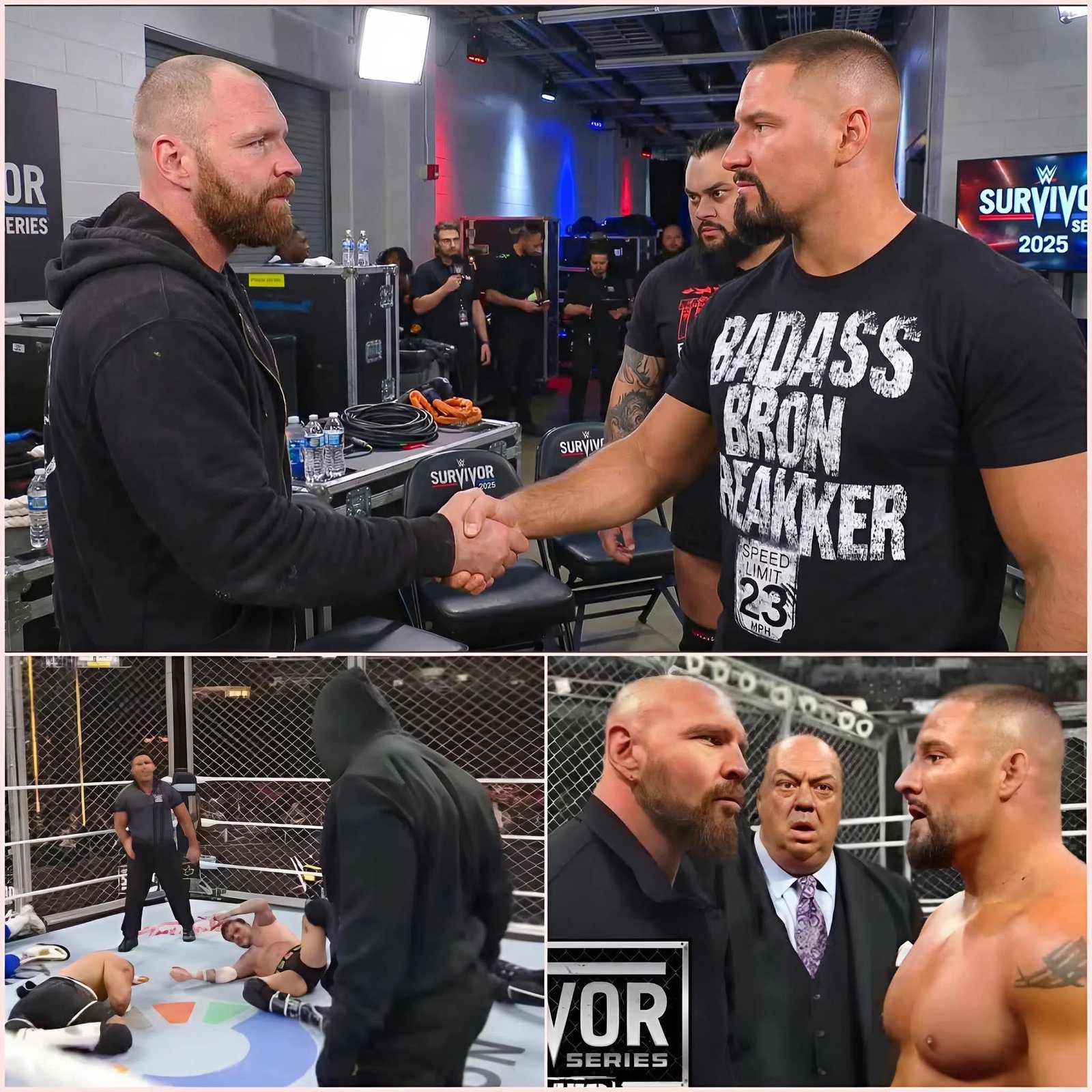 Jon Moxley Shocks the WWE Universe by Joining Bron Breakker and Vision at Survivor Series 2025