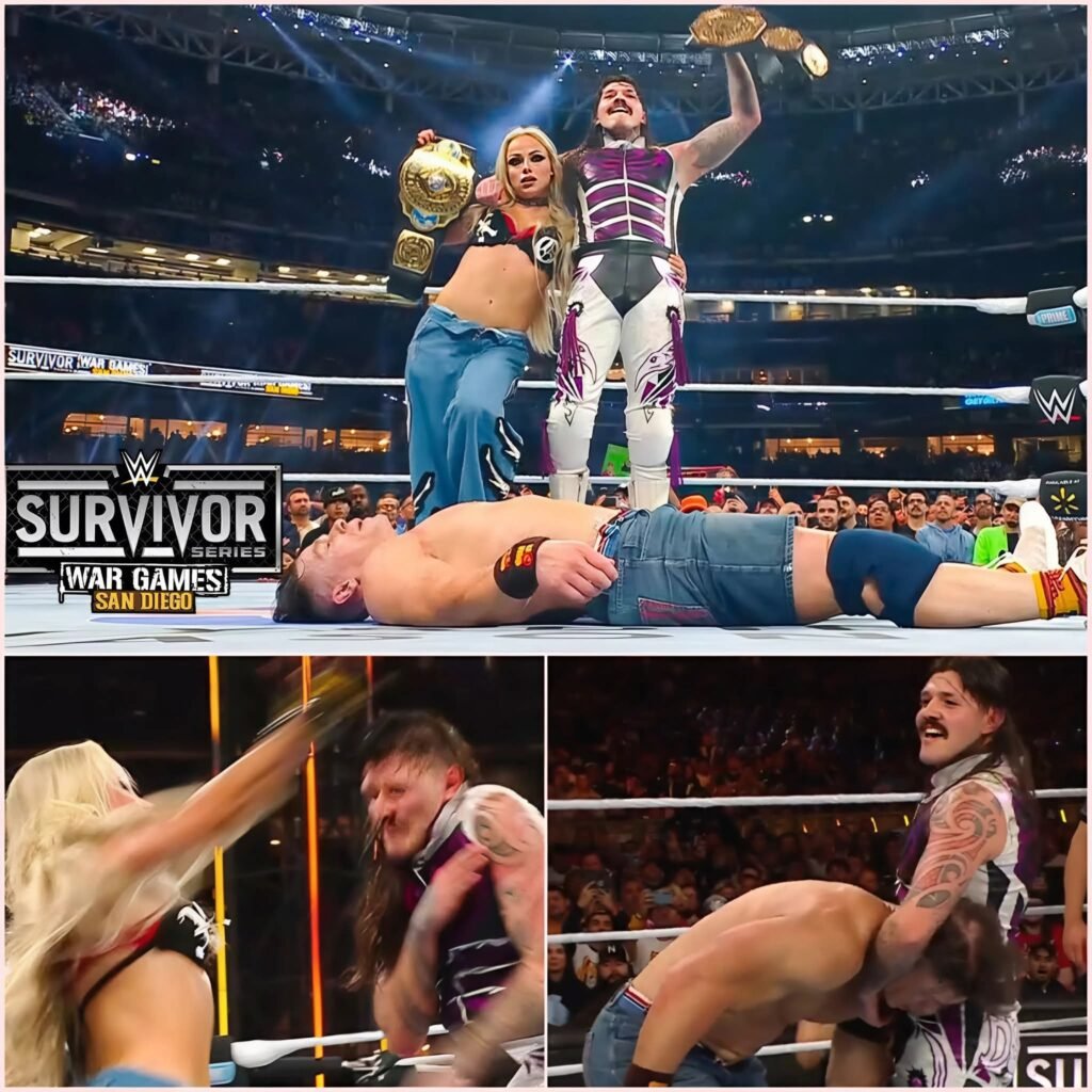 Liv Morgan RETURNS and Helps Dominik Mysterio Become the New Intercontinental Champion at WWE Survivor Series! π±π₯