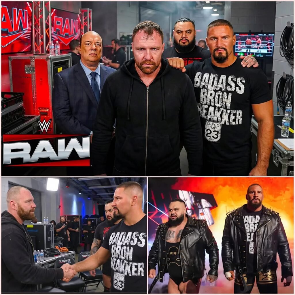 JON MOXLEY OFFICIALLY JOINS BRON BREAKKER AND VISION ON WWE RAW β A NEW ERA BEGINS
