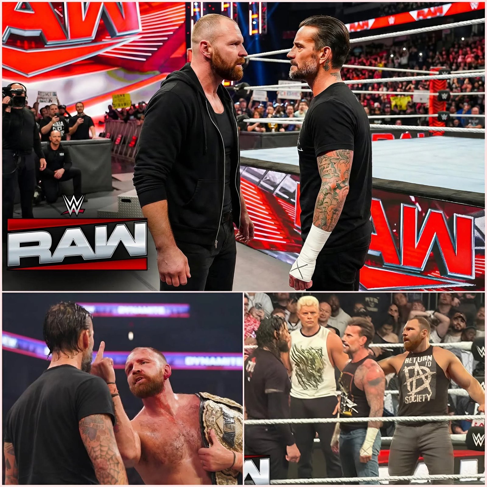 Jon Moxley Confronts CM Punk After Shocking Return on WWE Raw – Chaos, Emotion, and a Rivalry Reignited
