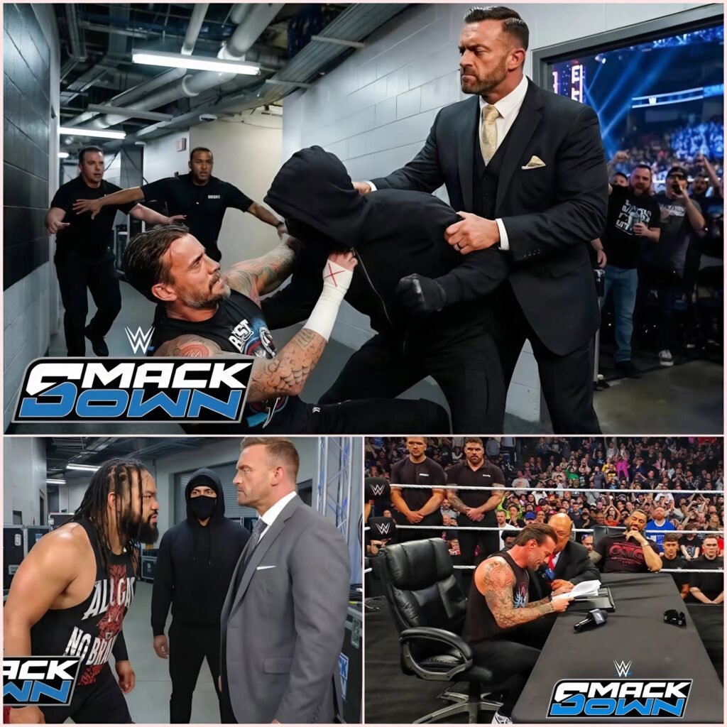 Mystery Masked Man Still Attacks CM Punk Backstage on WWE SmackDown