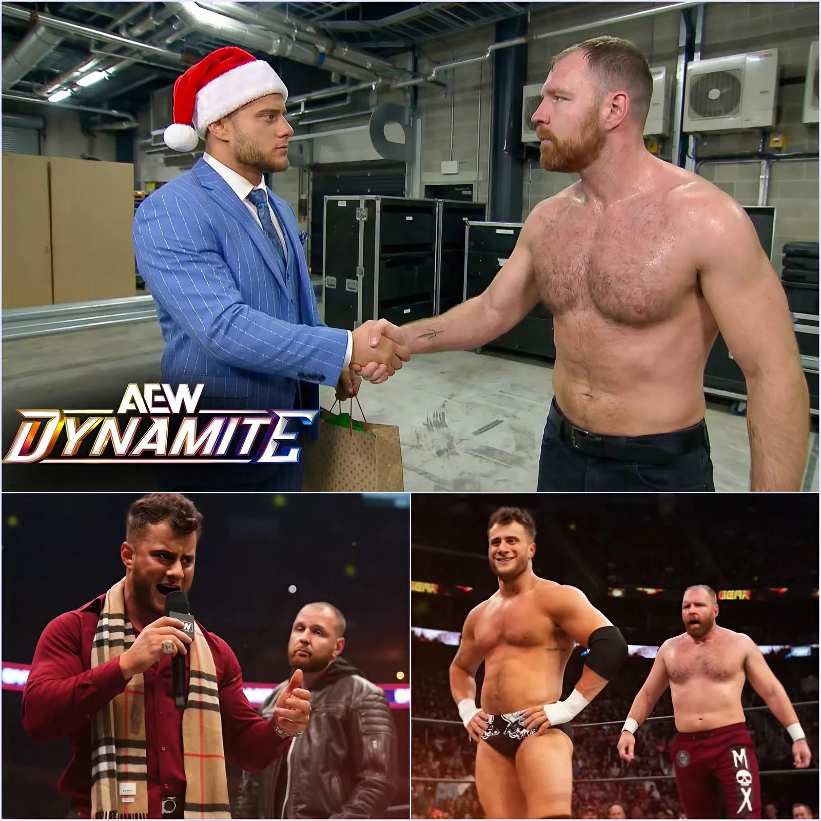 🚨 HIDDEN PLAN REVEALED? Jon Moxley and MJF Spotted Backstage at AEW Dynamite 😭😭😭