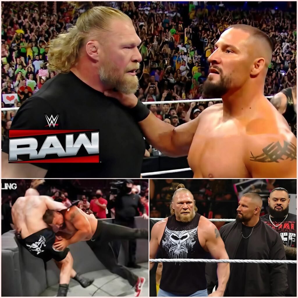 Bron Breakker and Vision Shock WWE Universe With Brutal Attack on Brock Lesnar on RAW 😭🔥
