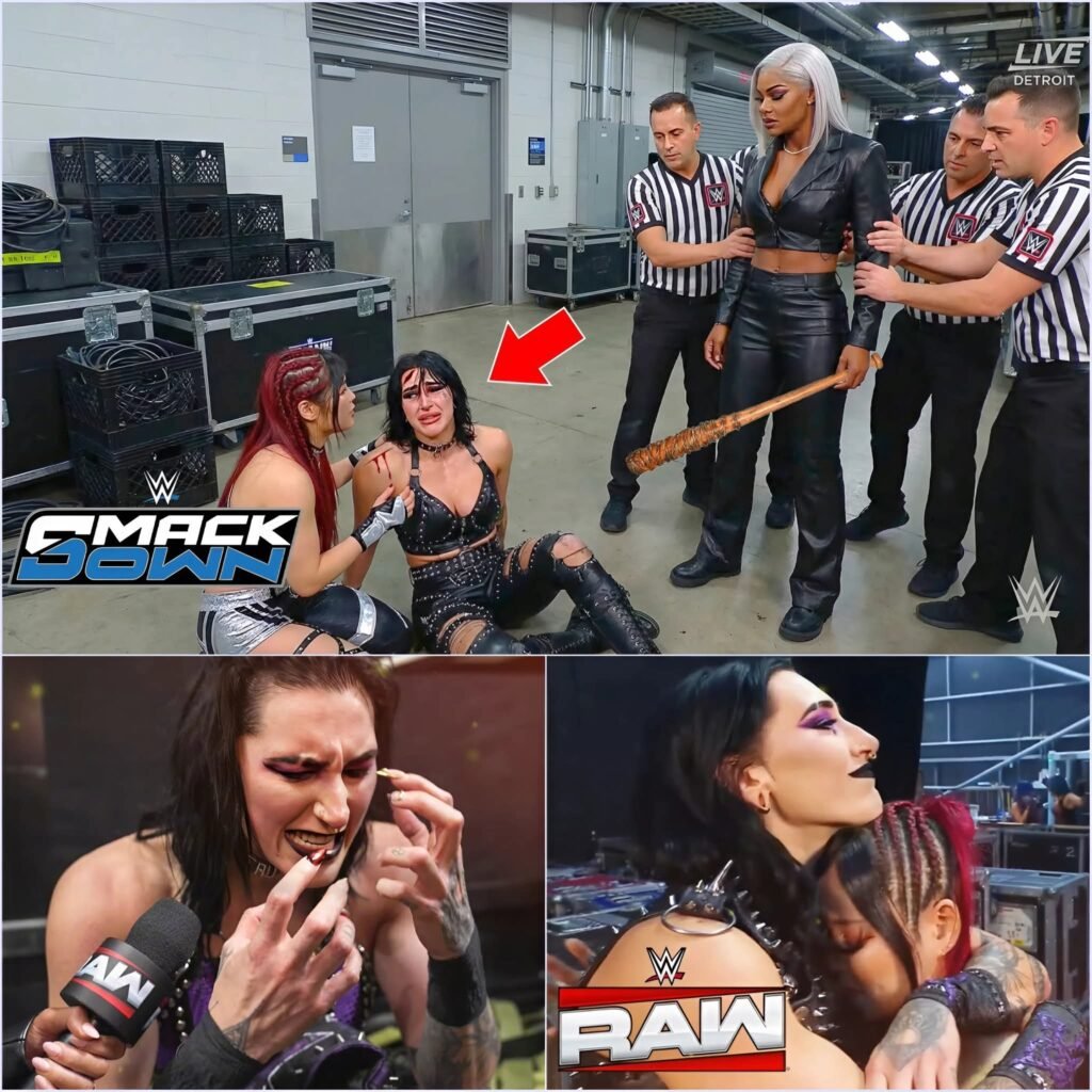 π₯ Shockwaves at SmackDown: Jade Cargillβs Brutal Backstage Assault on Rhea Ripley Leaves WWE Universe Stunned