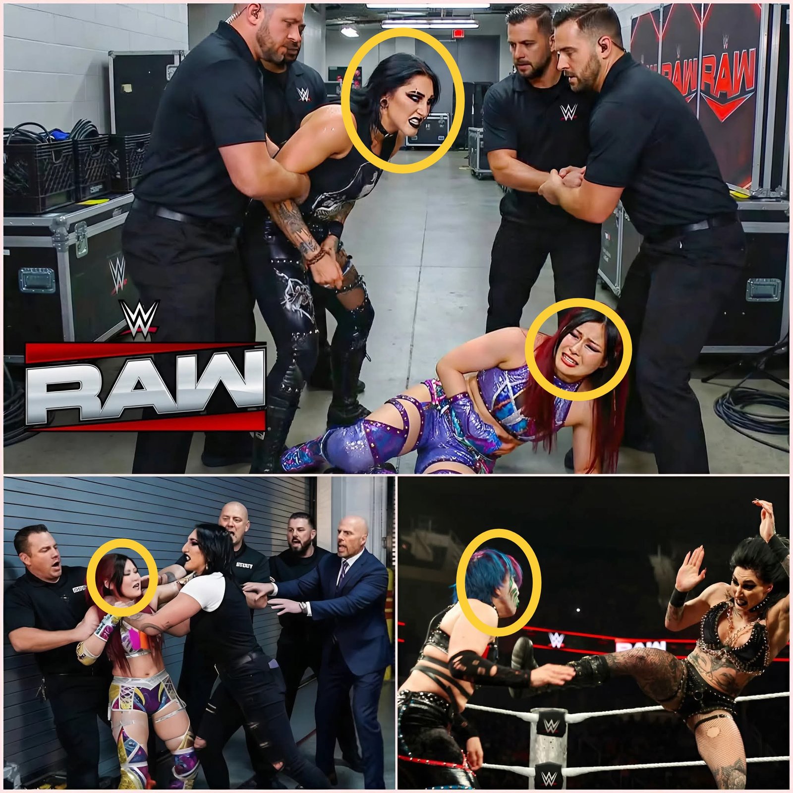 Rhea Ripley SHOCKS the WWE Universe: Brutal Backstage BETRAYAL of IYO SKY at Raw 😭