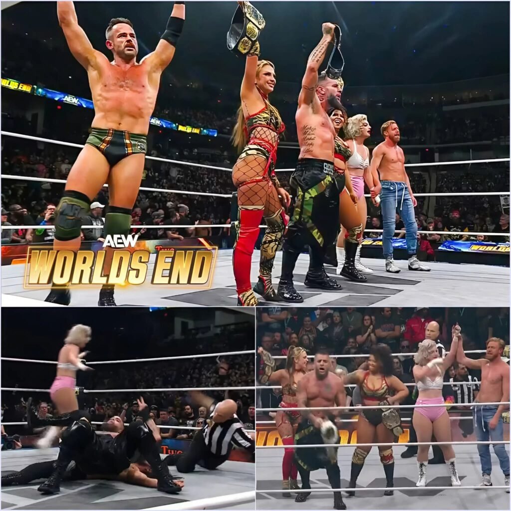 π¨ Timeless Toni Storm & Orange Cassidy STEAL The Show at AEW Worlds End ππ±π